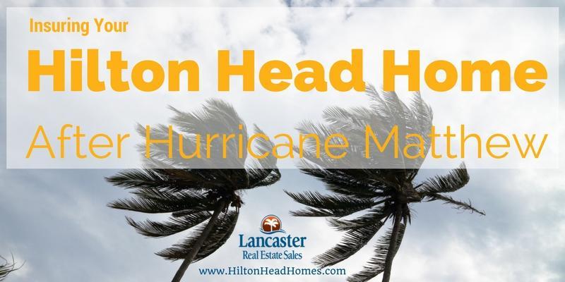 insuring your hilton head home after hurricane matthew