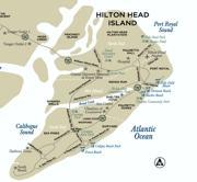 hilton head island beach map